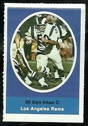 1972 Sunoco Stamps      292     Ken Iman